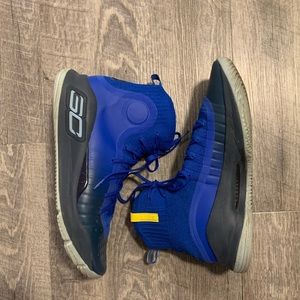 Under Armour Curry 4’s Royal Blue